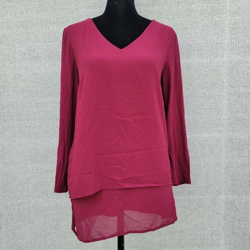 Michael Kors MK Long Sleeve Blouse. Size Small. New With Defect - Picture 2 of 14